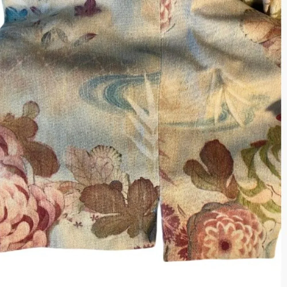 Pussers Island-Style Casual Denim Vintage Floral Motif Jeans Size 20W NWOT/New